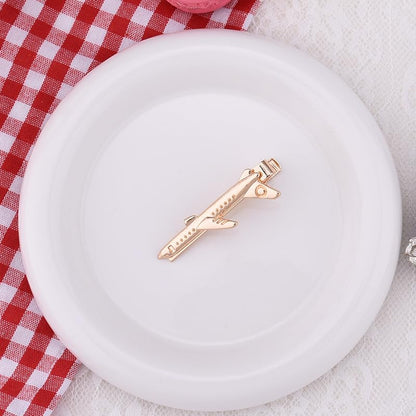 Mens Tie Clips for Husband Dad Boyfriend Birthday Christmas Gifts for Men Novetly Tie Clip for Skinny Ties Bar Clip - style: airplane