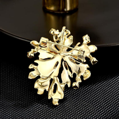 Brooches and Pins for Women Elegant Flower Pearl Brooches Costume Broches Jewelry Lady Christmas Pin for Women - style: GD-2420