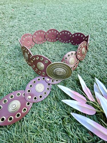 Millennials In Motion Designer Belt - color: Brown Concho