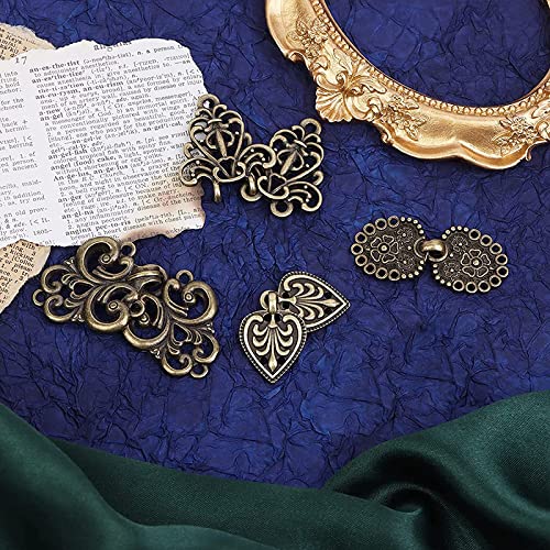 Vintage Sweater Clip Cape Cloak Retro Cardigan Shawl Collar Clasp Dress Shirt Brooch Clip-C27