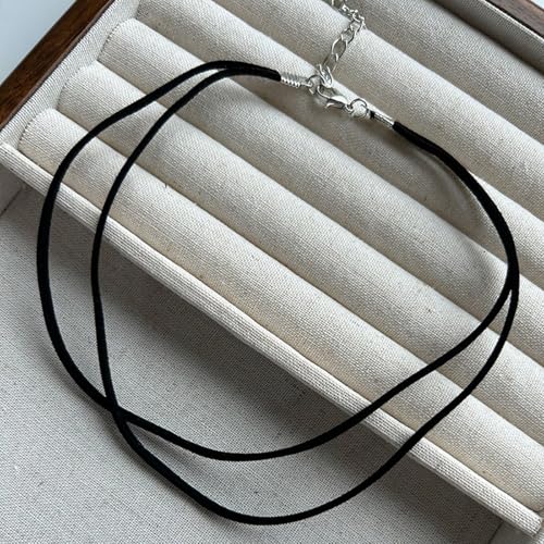Black Choker Necklace Set Velvet Lace Choker Daisy Gothic Punk Classic Choker - color: 4PCS A