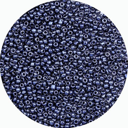 2mm Glass Seed Beads Bulk, Gunmetal Black 12/0 Tiny Round Seed Bead, Small Mini Pony Craft Beads for Bracelet Necklace Wrist Jewelry Making Beading Weaving DIY Crafts Supplies - color: Gunmetal Black