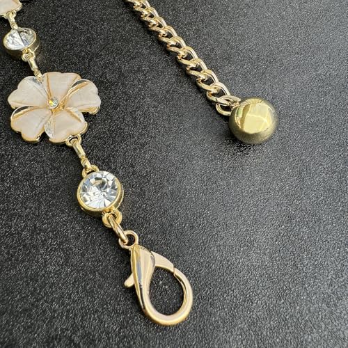 Women's Chain Belt Adjustable Rhinestone Metal Waist Belts for Women Ladies Chain Belt for Dresses - color: S-03