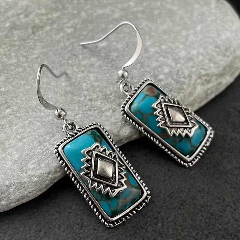 Retro Exaggerated Drop Earrings Personality Vintage Carved Dangle Earrings Daily Accessories Party Valentine's Day Jewelry Gifts for Women - style: Retro Style 3