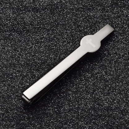 Gold Black Silver Cross Tie Clips For Men Unique Christian Catholic Tie Clip Cross Accessories For Men - style: black cross tie clip
