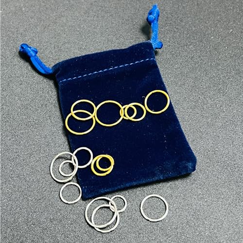 16Gauge earrings nosering clicker hoop Hypoallergenic body piercing ring | 6-14mm/6-12mm/Stainless Steel Gold/Silver,Septum Rings Hinged Clicker, Helix Cartilage Daith Tragus,Sleeper Hoop,Piercing - color: Gold