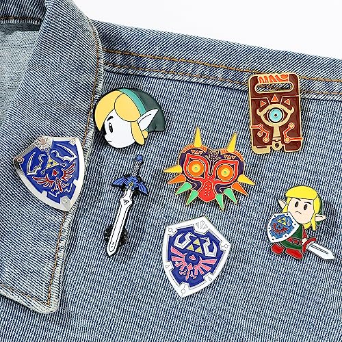 FEIMENG JEWELRY 7Pcs Game Series Enamel Pins Set - Collectible and Stylish Accessories for Fans, Pins for Backpack Bag Hat Clothes
