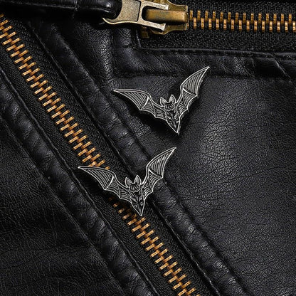 Cute Enamel Pin Set Lapel Pins Brooches Cartoon Brooch Badge Pins for Clothes Bags Backpack for Women - color: Bat Pin Set