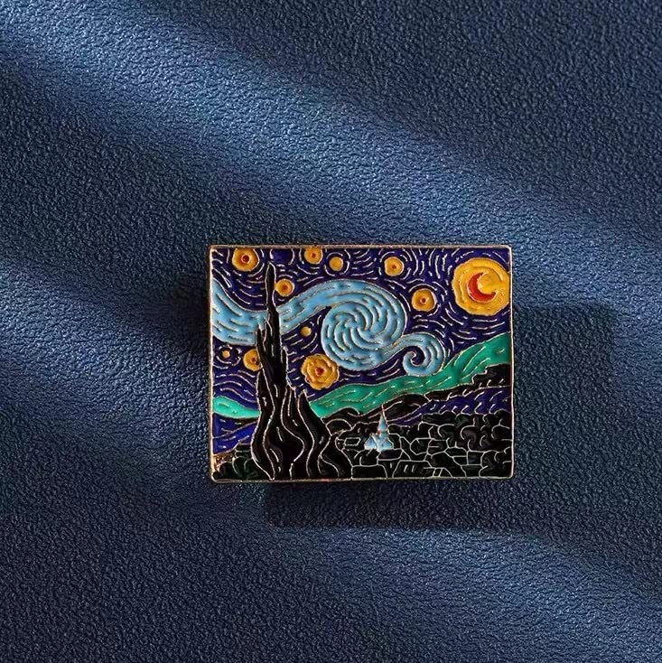 Cute Animal, Punk,Art,Science, Animation Enamel Pins, Cartoon Personality Pin Set for Teens, Women, Badge Decor Pins for Jackets, Lapel, Backpack, Hat， (With Box Packaging)